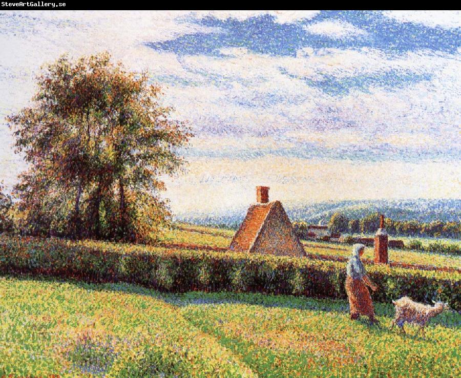 Camille Pissarro Women and the sheep